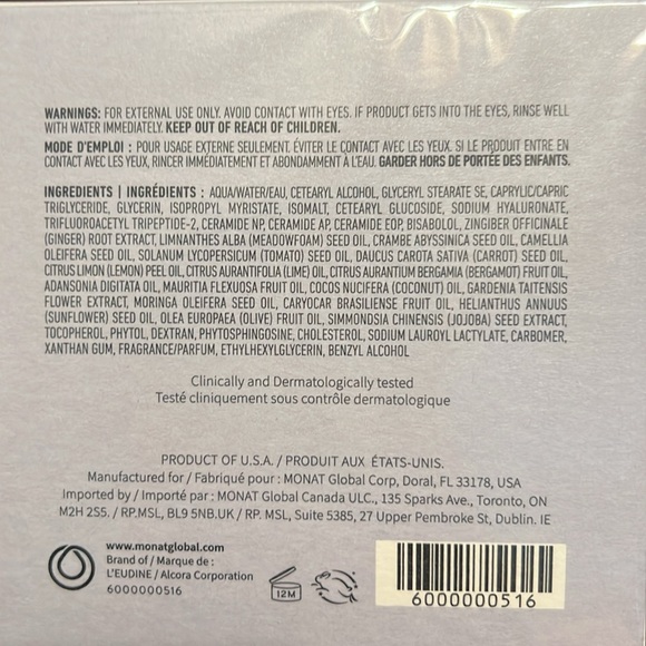 Monat Be Balanced Lightweight Moisturizer NEW - Picture 2 of 2